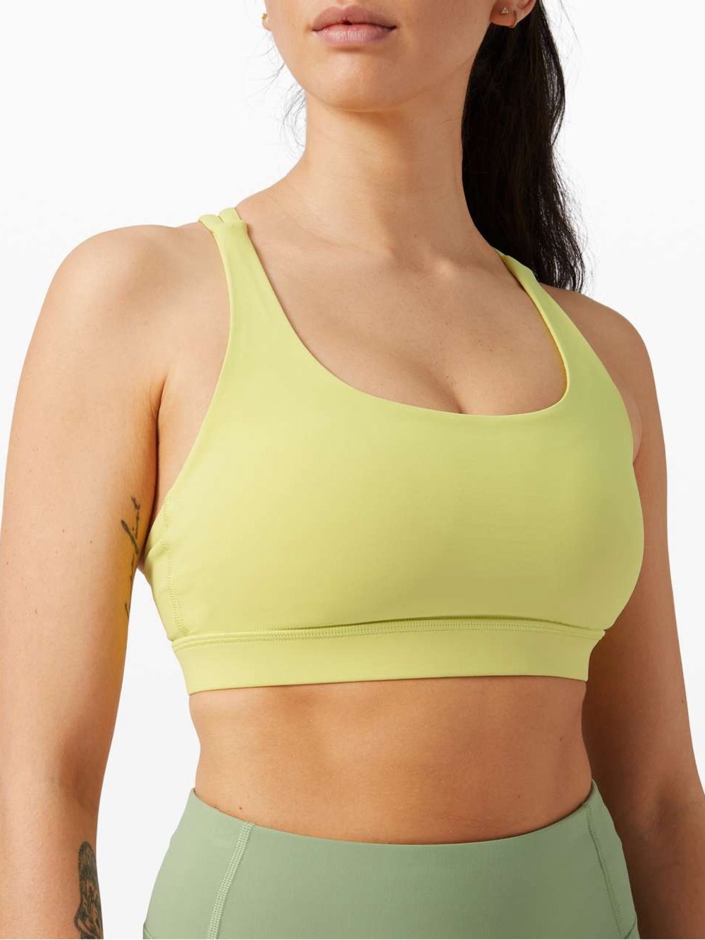 Lululemon Energy Bra *Medium Support, B–D Cup
Lemon Vibe
Size 6